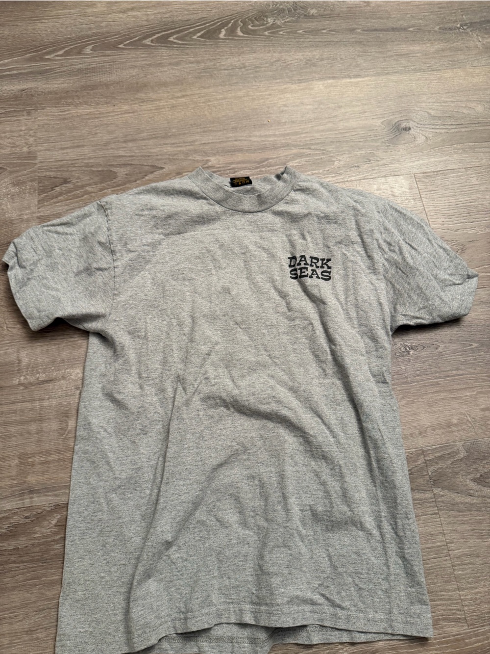 Gray 'Dark Seas' Graphic Tee